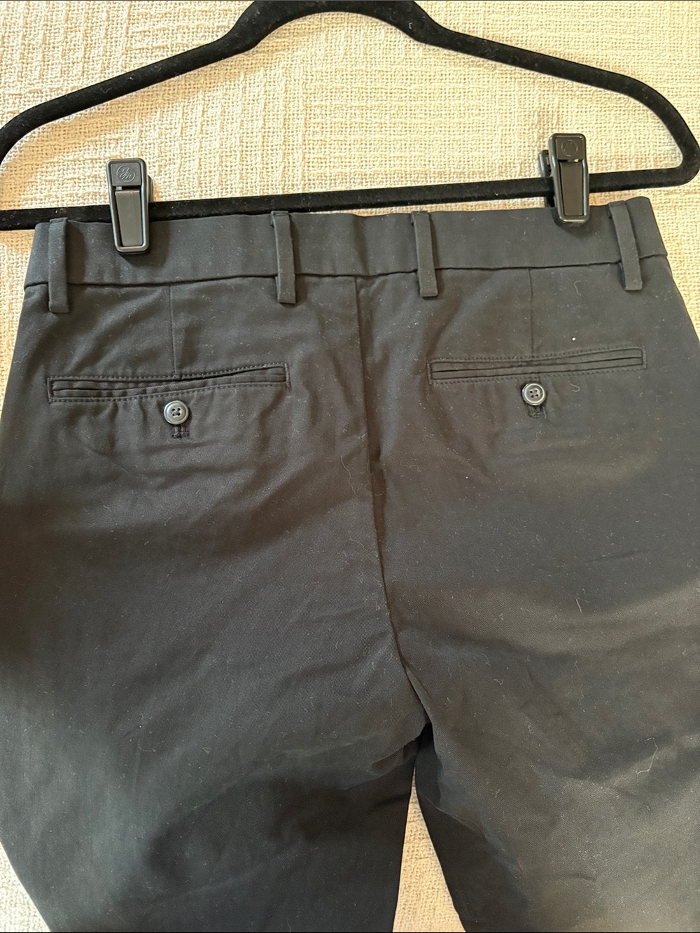 Gap pants NWT Skinny performance Black Chino Pants - size 28 x 30 $60 paid - Picture 8 of 10